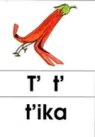 t' - t'ika